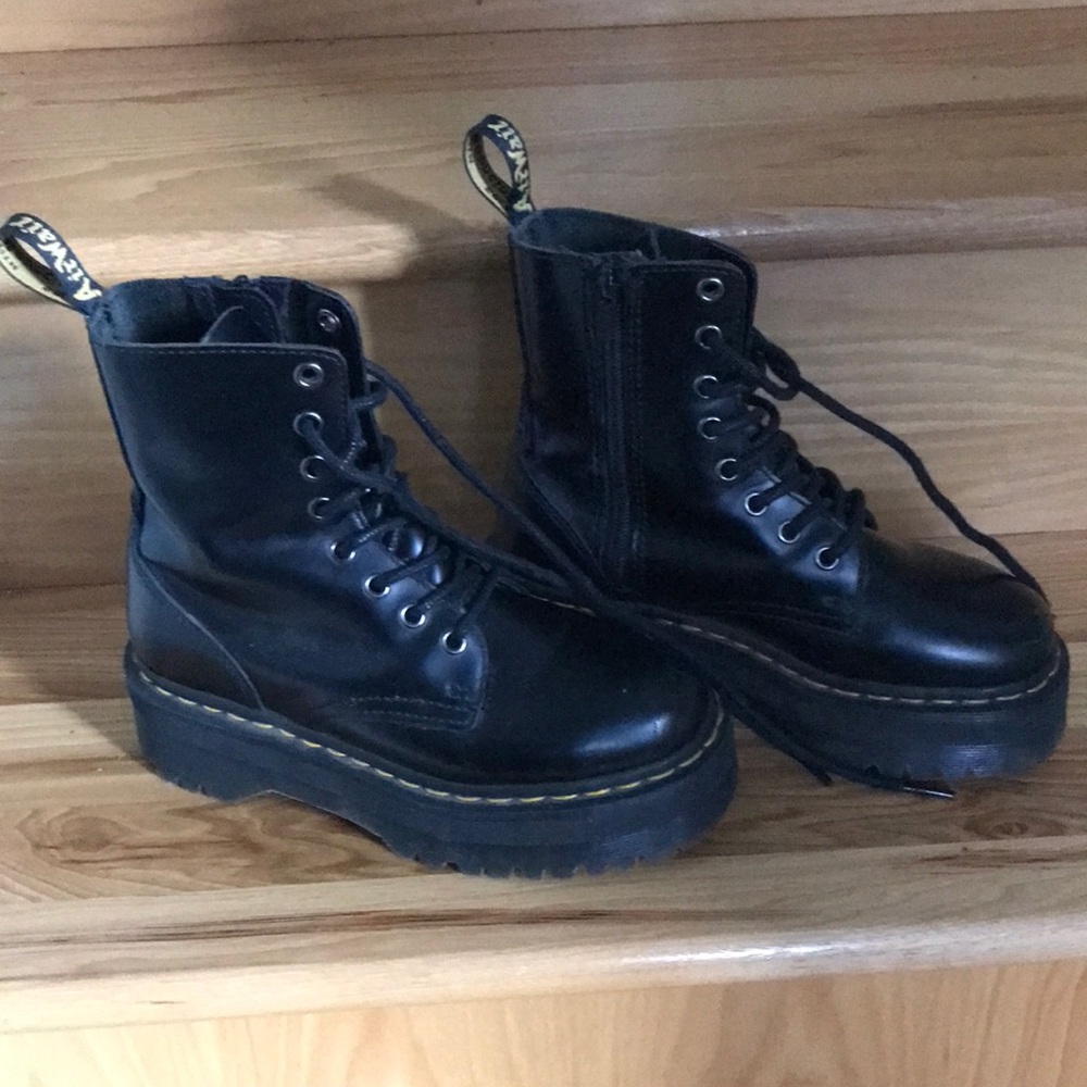 Dr. Martens Jadons combat boots black size US 5 EU 36 UK 3